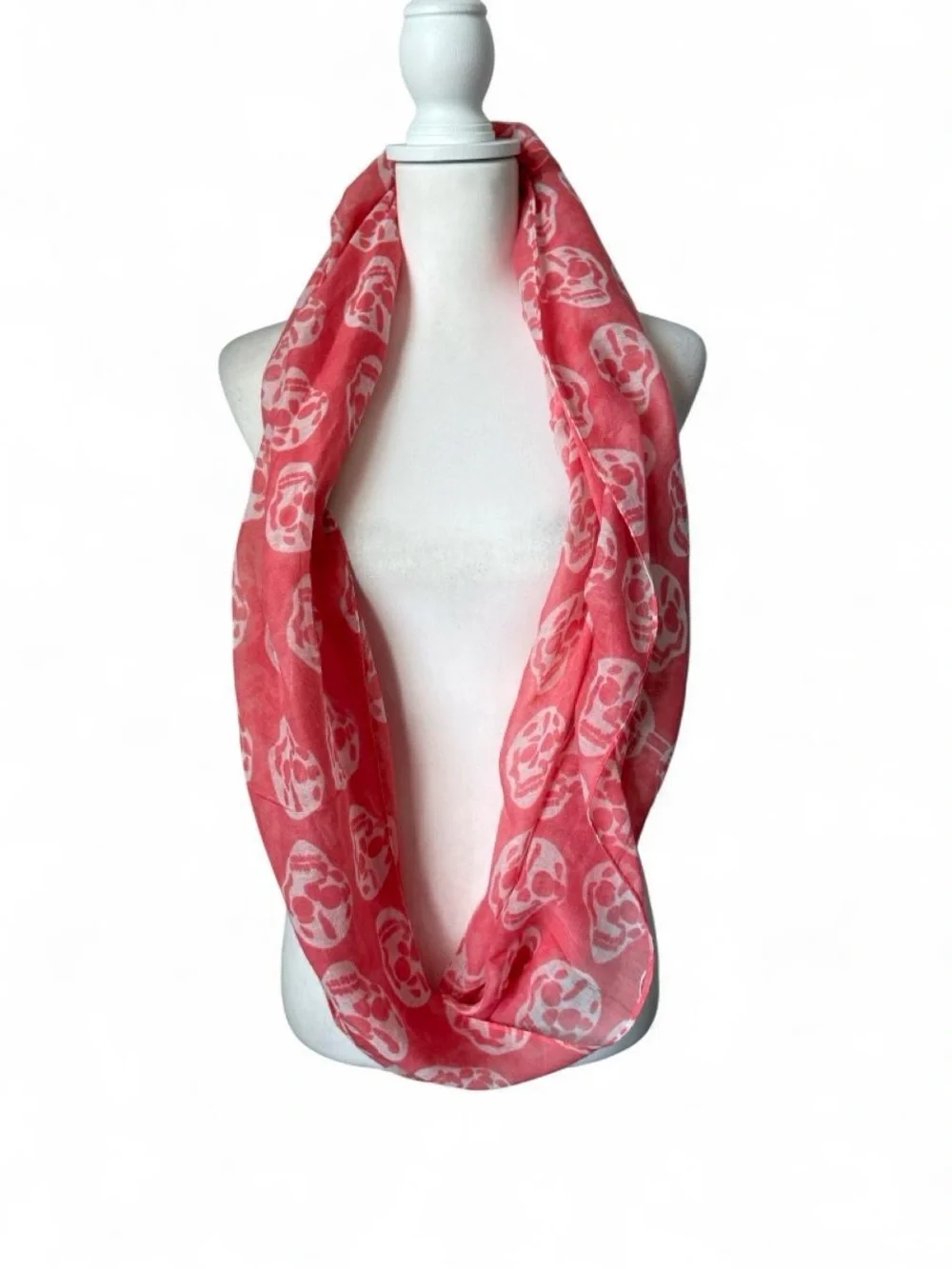 Y2K Skull Infinity Scarf
